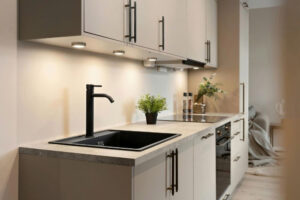 Kuechenspuele schwarz