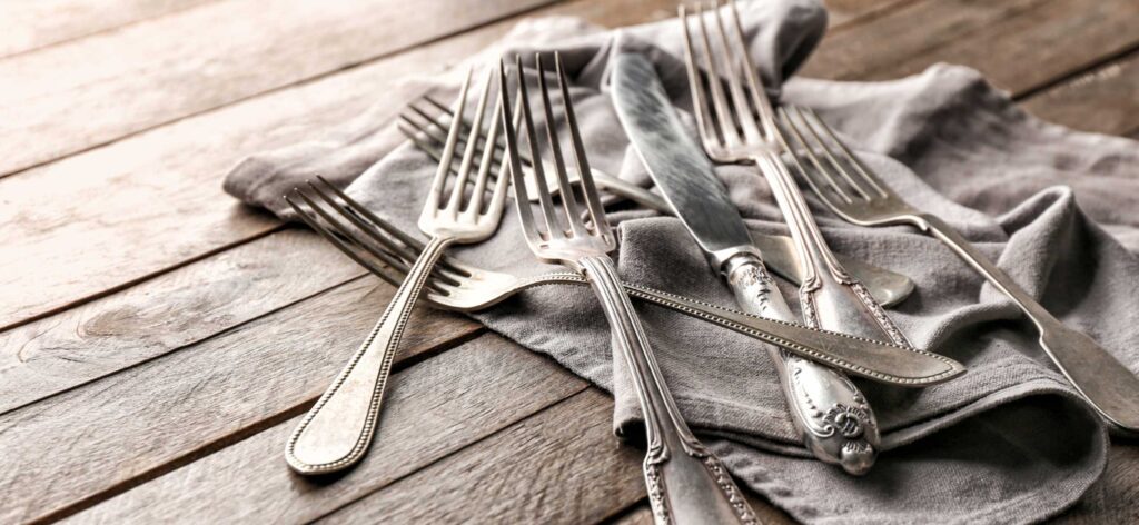 Silberbesteck